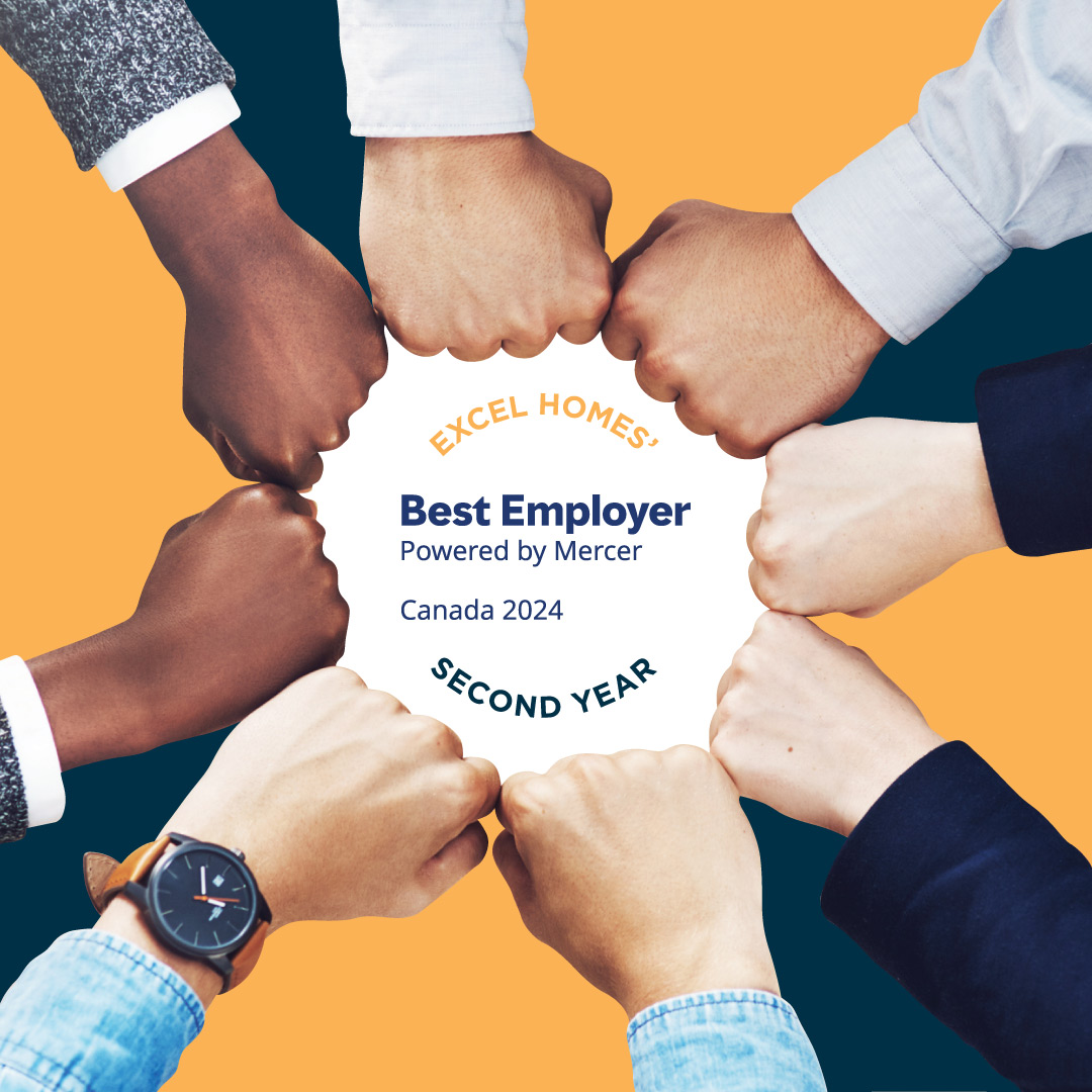 Excel Homes (@excelhomesyyc) on Twitter photo Excel Homes is proud to announce that it has been certified as a Canadian Best Employer for the second year in a row by Mercer! 🏆 Our achievement reflects the ongoing strength of our culture and our commitment to excellence! 🌟
Read our latest blog to learn more! Excel Homes is proud to announce that it has been certified as a Canadian Best Employer for the second year in a row by Mercer! 🏆 Our achievement reflects the ongoing strength of our culture and our commitment to excellence! 🌟
Read our latest blog to learn more!