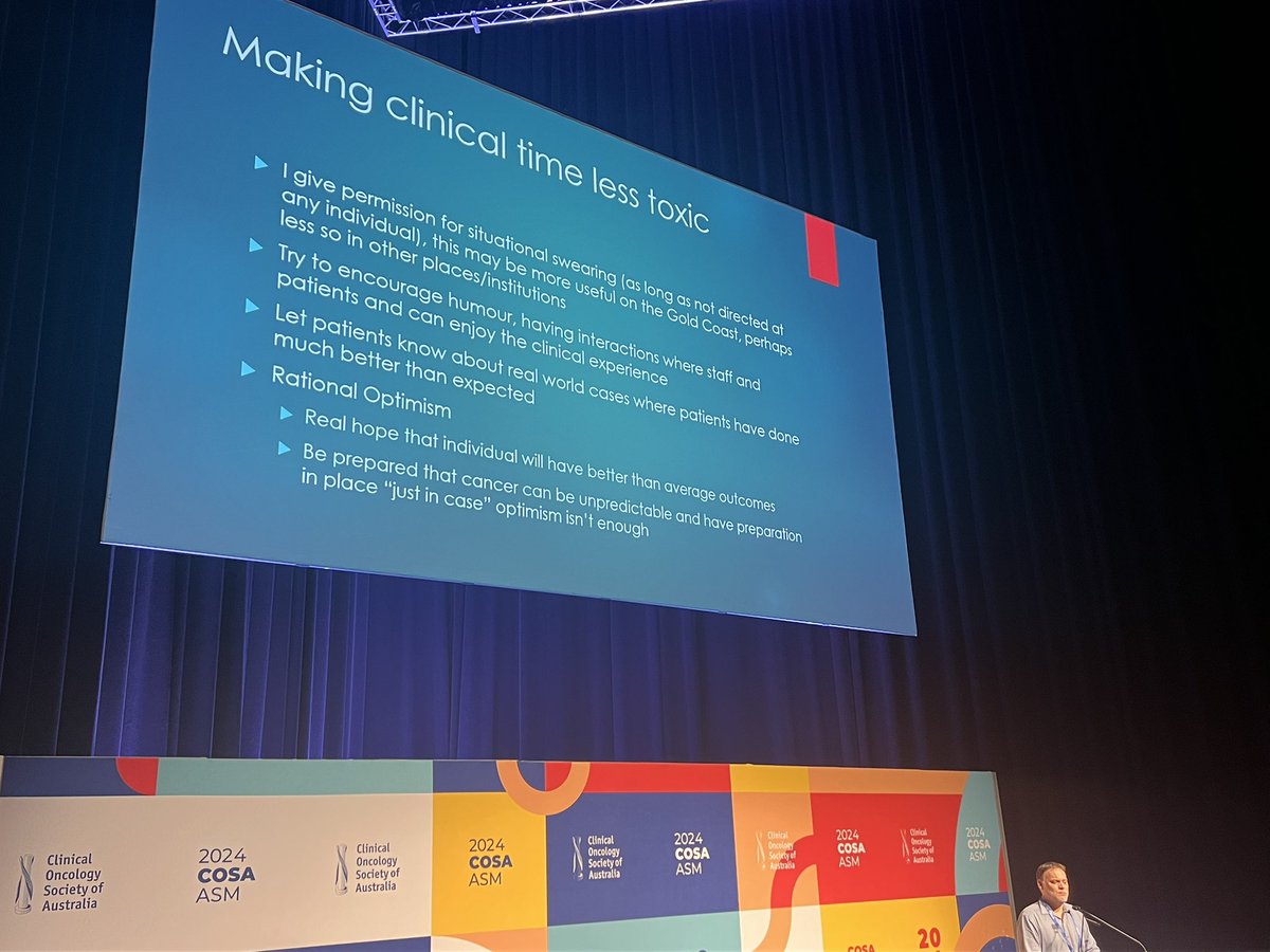 Mal_Itchins's tweet image. Respect stages of grief.

And swearing appropriately in the clinic can be beneficial for all… I couldn’t agree more!

#cosa2024 @COSAoncology