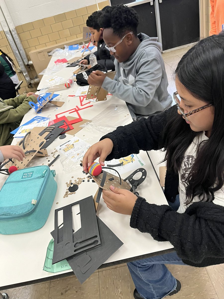 Jenifer Crisp (@jenifer_crisp) on Twitter photo Today Mr. Holtry’s <a href="/joelholtry/">Mr. Holtry's Class</a> fifth grade class earned peaceful day recess with <a href="/futuremakerkids/">FutureMakers</a> engineering kits! So much fun and engagement! <a href="/MarsEstatesBCPS/">MarsEstates_BCPS</a> Collaboration and building relationships! #communityschools Today Mr. Holtry’s <a href="/joelholtry/">Mr. Holtry's Class</a> fifth grade class earned peaceful day recess with <a href="/futuremakerkids/">FutureMakers</a> engineering kits! So much fun and engagement! <a href="/MarsEstatesBCPS/">MarsEstates_BCPS</a> Collaboration and building relationships! #communityschools