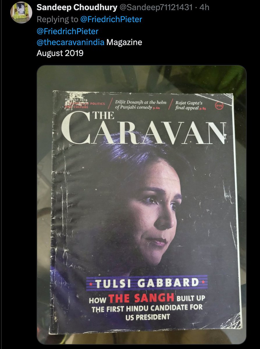 #HinduHaters are coming out of the woodwork to oppose <a href="/TulsiGabbard/">Tulsi Gabbard 🌺</a> simply because she is an unapologetic #Hindu #StopHinduHate

@AHADInfo <a href="/HinduVoteOrg/">HinduPACT - HinduVote</a>