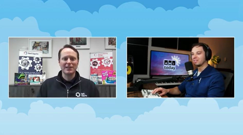Justin Pezzin, Director of Makers Making Change, was on AMI Today this morning on <a href="/AccessibleMedia/">AMI</a> to talk about our upcoming Holiday Hackathon and #HackingForTheHolidays.

Watch: youtu.be/fZP5eInOX48