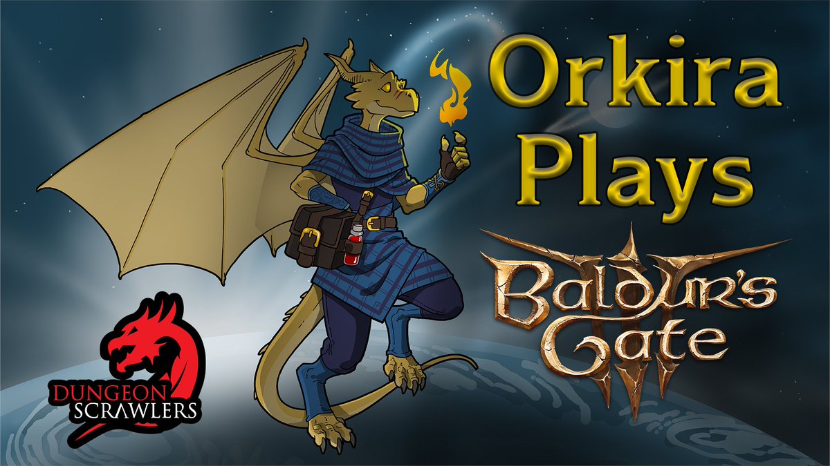 Lauren (Oboe) Urban (@oboelauren) on Twitter photo Let's rescue some Tieflings!
Orkira Plays Baldur's Gate 3 is live on the <a href="/DungeonScrawl/">Dungeon Scrawlers</a> channel right now! We're deep in the shadow cursed lands, so come offer suggestions and advice as we navigate our way through!
LIVE on: twitch.tv/dungeonscrawle… Let's rescue some Tieflings!
Orkira Plays Baldur's Gate 3 is live on the <a href="/DungeonScrawl/">Dungeon Scrawlers</a> channel right now! We're deep in the shadow cursed lands, so come offer suggestions and advice as we navigate our way through!
LIVE on: twitch.tv/dungeonscrawle…