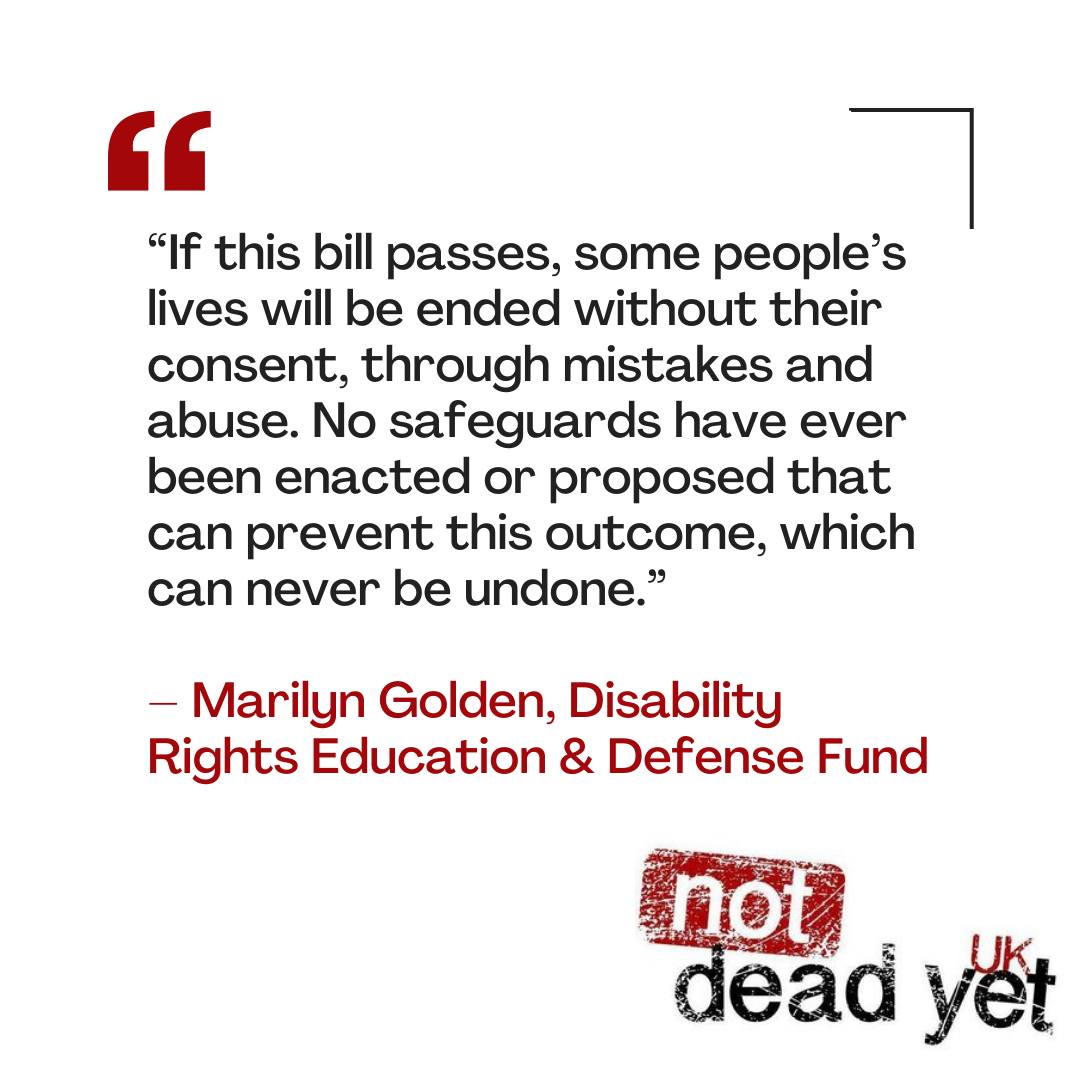 You can oppose assisted suicide &amp; be compassionate
You can oppose &amp; be an atheist - or not
You can oppose &amp; support choice
You can oppose &amp; not be cruel
You can oppose &amp; have witnessed suffering
You can oppose &amp; have empathy
You can oppose because you're concerned about this Bill