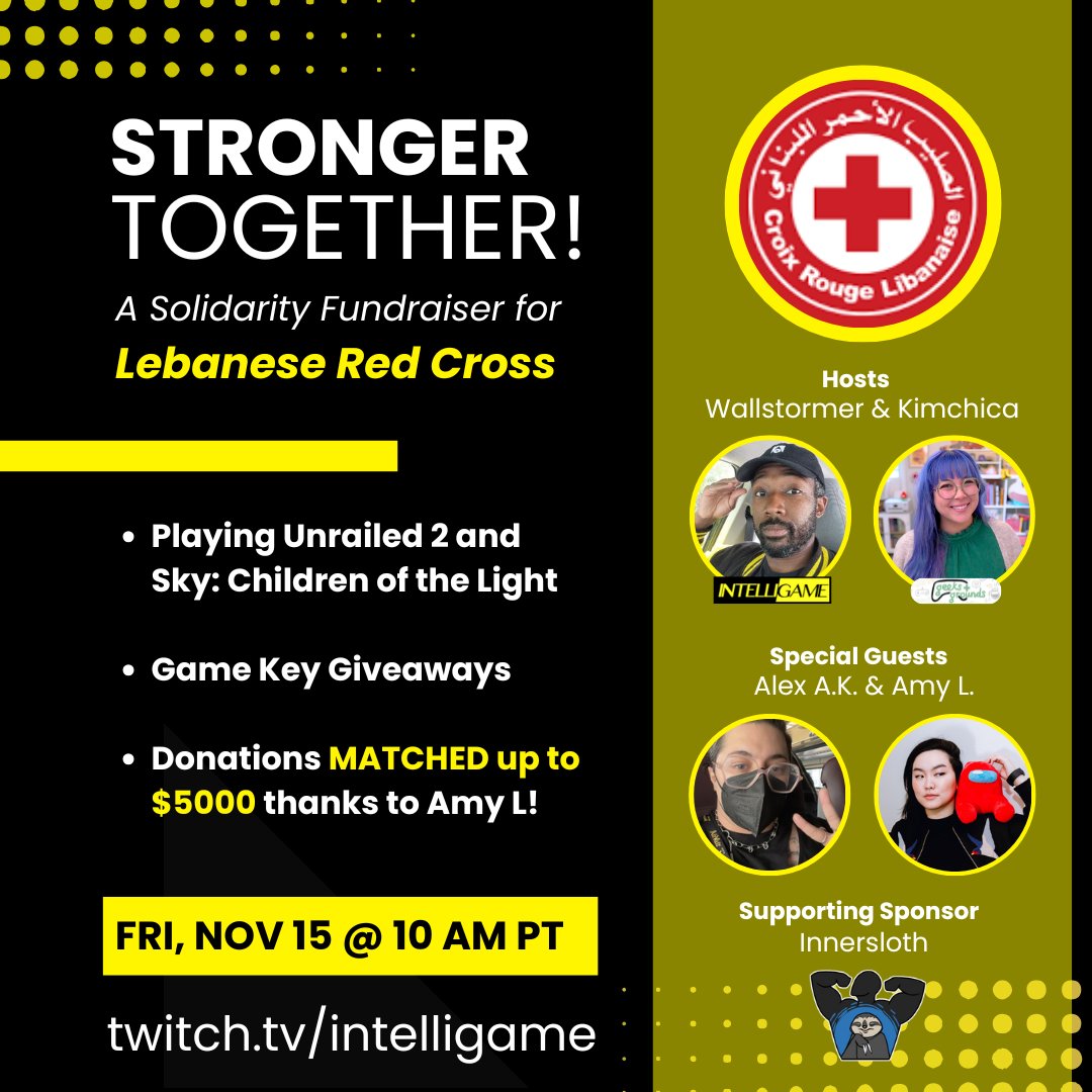 Intelligame 🍉 (@intelligameus) on Twitter photo 🚨Let's make a change for @redcrosslebanon together!🚨
Together we can get $10,000 directly to Lebanese folks! 
Donate to supportlrc.app and screenshot your receipt; send it on tomorrow's stream! 
Stream at twitch.tv/intelligame, Details in🧵 🚨Let's make a change for @redcrosslebanon together!🚨
Together we can get $10,000 directly to Lebanese folks! 
Donate to supportlrc.app and screenshot your receipt; send it on tomorrow's stream! 
Stream at twitch.tv/intelligame, Details in🧵