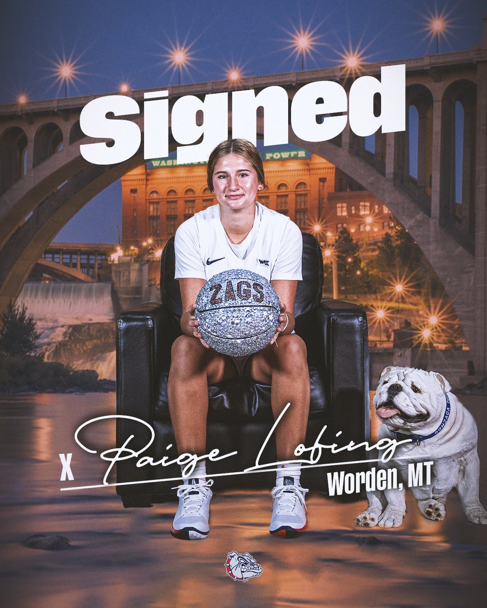 Welcome to the family, Paige! ❤️💙

📰: gozags.com/news/2024/11/1…