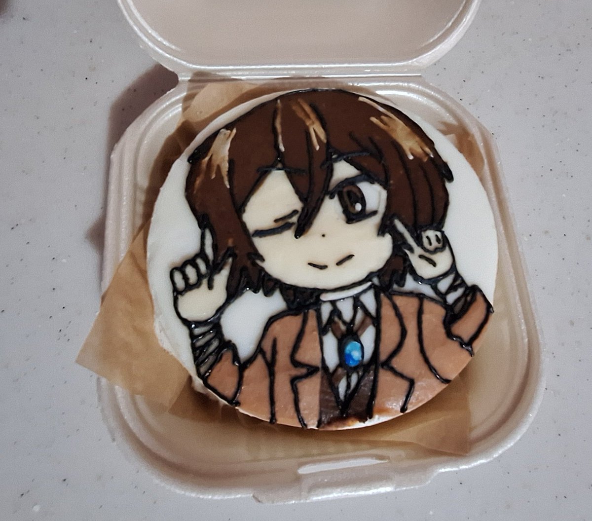haru__1901's tweet photo. Miren que bonito, me lo regaló mi mejor amiga para ayudarme con mi depresión 🥺

#bungostraydogs https://t.co/ulFVSVFRFs