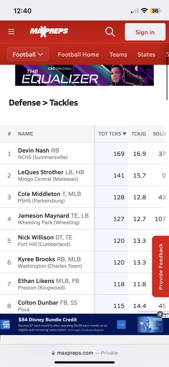LeQues Strother (@lequesstrother) on Twitter photo back to back 20 tackle games! 2nd most tackles in west virgina with 1 and a half less games than everyone! @CoachGordon10 <a href="/MikeDDietzel1/">CoachDietz</a> <a href="/CoachDerekDay/">Derek Day</a> <a href="/CoalfieldsCo/">Coalfields & Co.</a> <a href="/PrepRedzoneWV/">Prep Redzone West Virginia</a> <a href="/BallHawkMedia1/">BallHawk</a> <a href="/PAELITE7v7/">PA Elite 7v7</a> <a href="/appalachiaprep/">Appalachia Prep Combine</a> <a href="/davidjones_7/">David Jones</a> <a href="/AustinSchaffer2/">Austin Schaffer</a> <a href="/coach_semore/">Coach Jason Semore</a> back to back 20 tackle games! 2nd most tackles in west virgina with 1 and a half less games than everyone! @CoachGordon10 <a href="/MikeDDietzel1/">CoachDietz</a> <a href="/CoachDerekDay/">Derek Day</a> <a href="/CoalfieldsCo/">Coalfields & Co.</a> <a href="/PrepRedzoneWV/">Prep Redzone West Virginia</a> <a href="/BallHawkMedia1/">BallHawk</a> <a href="/PAELITE7v7/">PA Elite 7v7</a> <a href="/appalachiaprep/">Appalachia Prep Combine</a> <a href="/davidjones_7/">David Jones</a> <a href="/AustinSchaffer2/">Austin Schaffer</a> <a href="/coach_semore/">Coach Jason Semore</a>