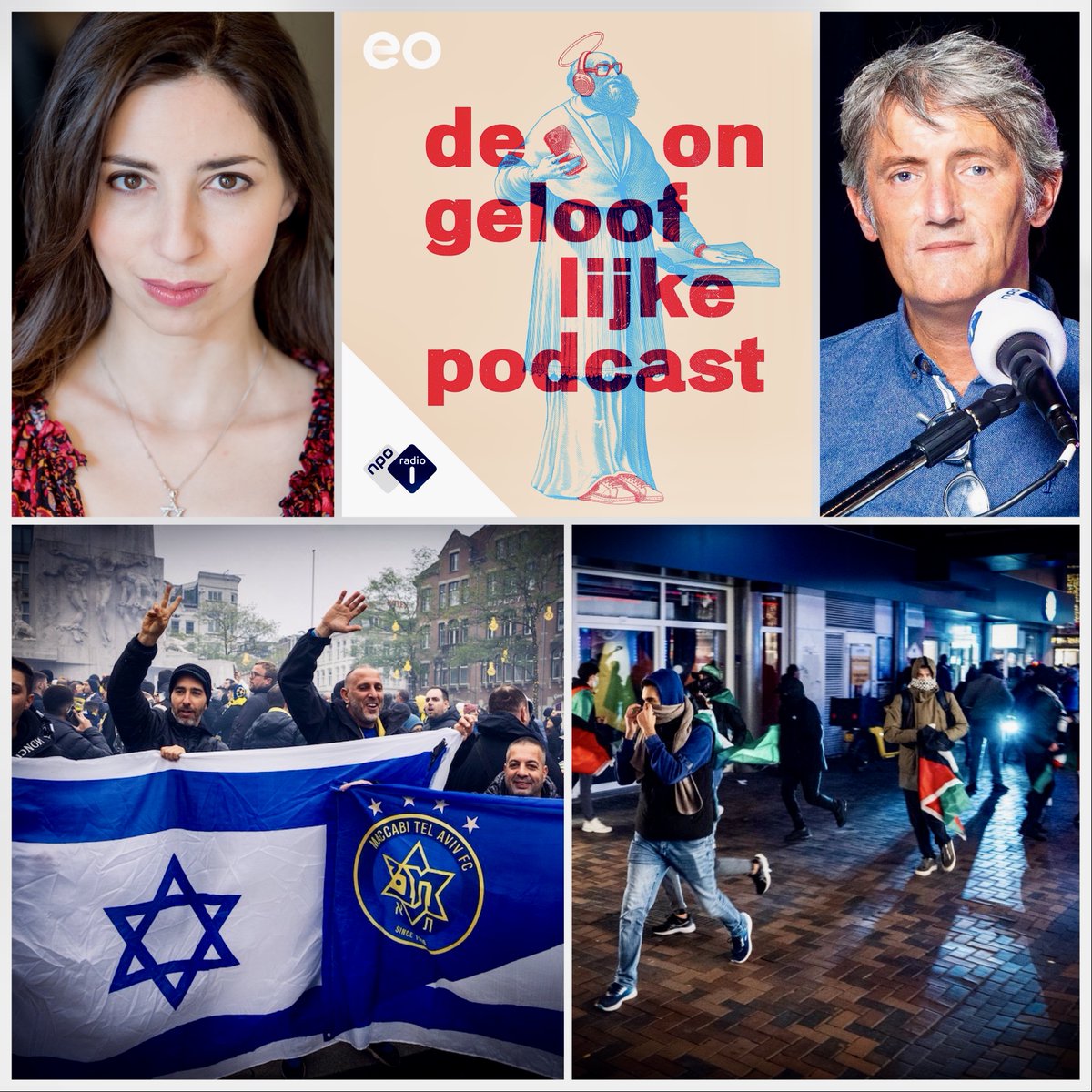 🎙Nieuwe Ongelooflijke Podcast🎙

Over het antisemitisch geweld in Amsterdam en de 'polarisatietango' (met <a href="/Natascharosa/">Natascha van Weezel</a> en Stefan Paas).

Over existentiële angst van antisemitisme, kiezen voor het radicale midden en de noodzaak van 'theedrinken'.

plinkhq.com/i/1458702219?t… <a href="/EOnl/">EO</a>