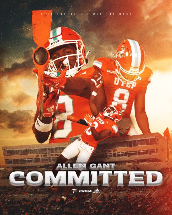 I am officially committed to <a href="/UTEPFB/">UTEP Football</a>  go miners