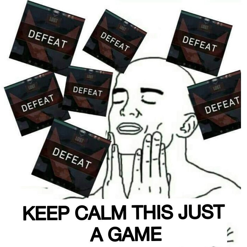 "It’s just a game"
