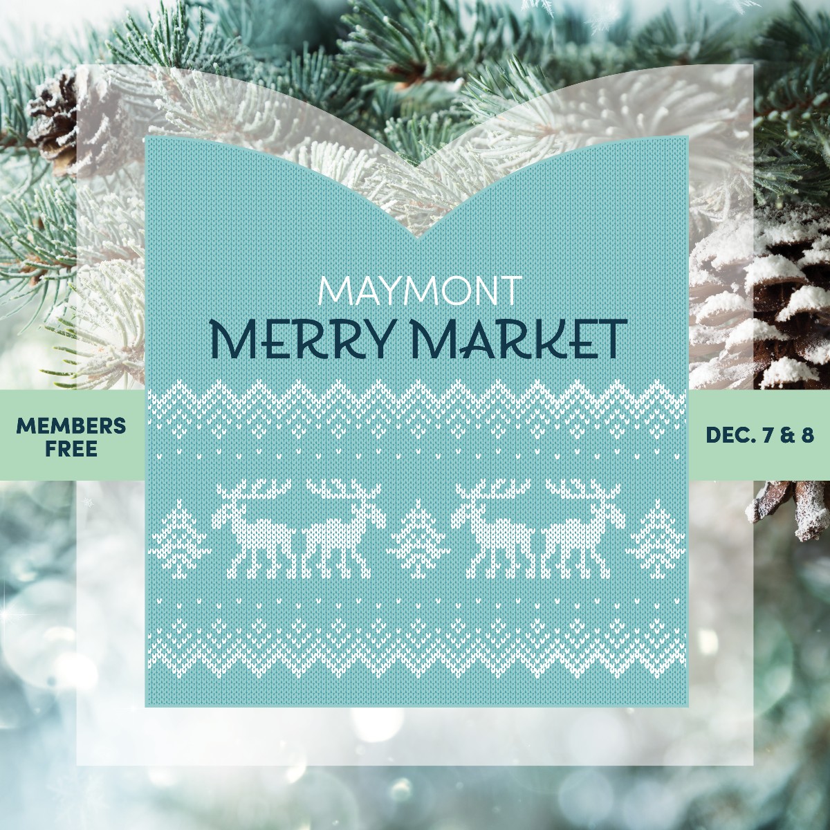🌲 At Merry Market on Dec 7–8, the whole family can enjoy a chance to visit with Saint Nicholas, ride on a holiday train, and make-your-own craft activities. 

Find full event details and a list of attending vendors at maymont.org/calendar/merry…