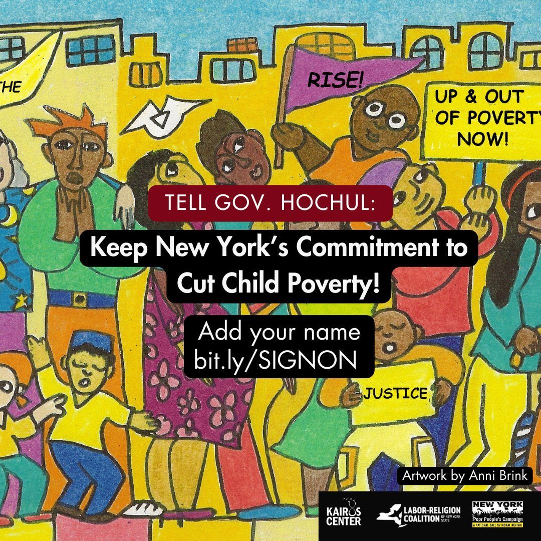 New York is home to 139 billionaires and more than 735K NY children are living in poverty. That’s not right! Gov. Hochul must include policies in her budget to cut child poverty and pay for it by taxing the wealthiest. Add your name: buff.ly/40UbdIm