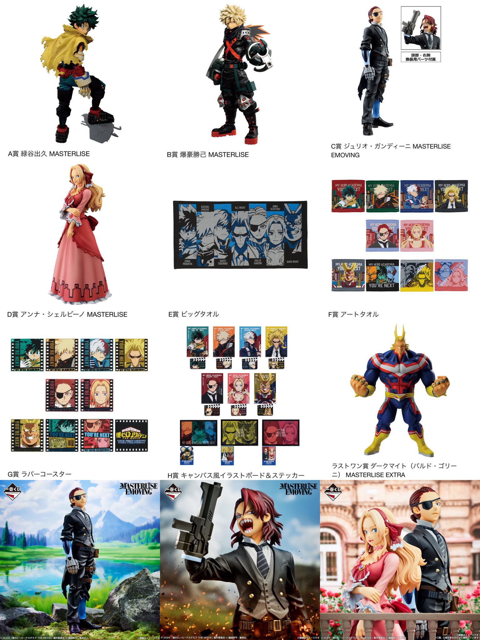 一番くじ 僕のヒーローアカデミア ーYOU