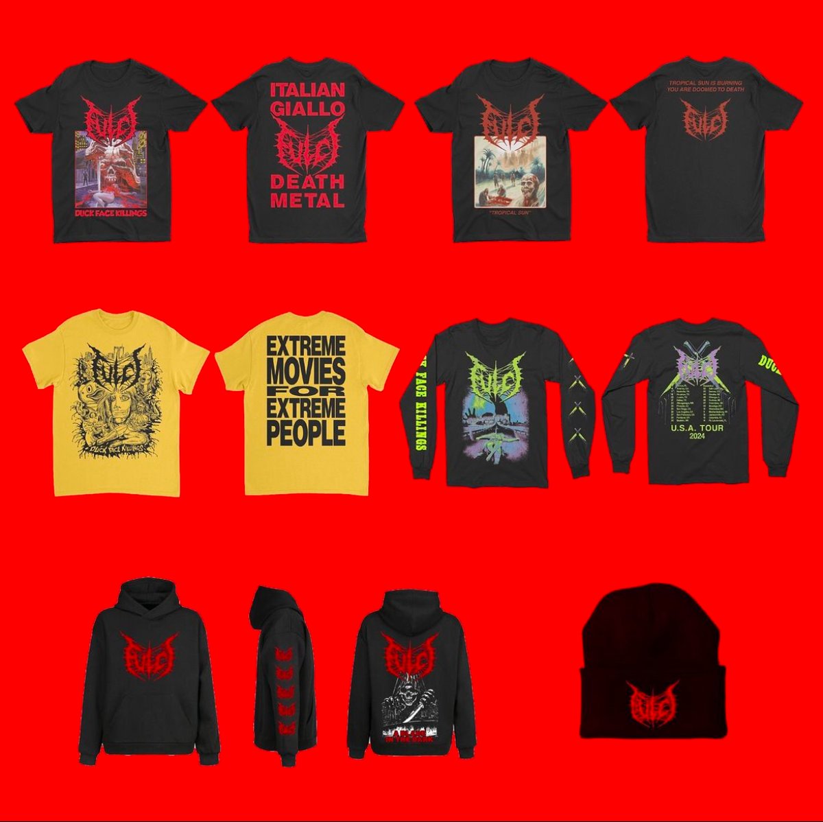 FULCI has arrived in the States to begin the <a href="/DevastationDOTN/">𝕯𝖊𝖛𝖆𝖘𝖙𝖆𝖙𝖎𝖔𝖓 𝕺𝖓 𝕿𝖍𝖊 𝕹𝖆𝖙𝖎𝖔𝖓</a> tour tomorrow in Tampa with I Am Morbid, Suffocation, Uada, Mortiferum and Knoll. There will be merch...

<a href="/Fulcicult/">Fulci</a>