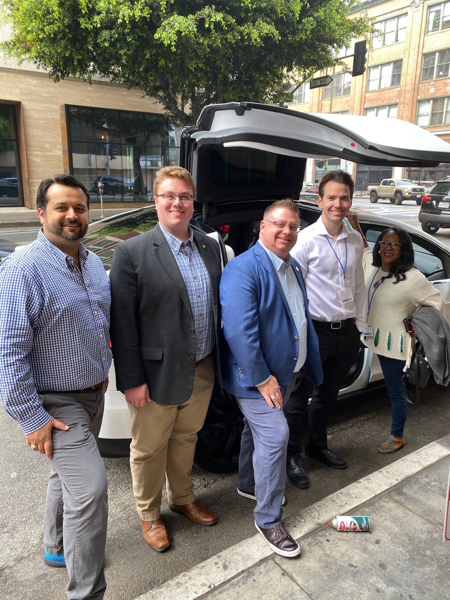 Sarah E. Hunt ❤️🌎🇺🇸 (@sarahehunt01) on Twitter photo Today is the anniversary of our first <a href="/RaineyCenter/">Rainey Center</a> LAMP convening, back in 2019!
Featuring some conservative clean tech stalwarts including the rad <a href="/KevinKileyCA/">Kevin Kiley</a>, @JasonSaine97th and a <a href="/Tesla/">Tesla</a> Model X <a href="/elonmusk/">Elon Musk</a>.
What time to be alive — then and now. Today is the anniversary of our first <a href="/RaineyCenter/">Rainey Center</a> LAMP convening, back in 2019!
Featuring some conservative clean tech stalwarts including the rad <a href="/KevinKileyCA/">Kevin Kiley</a>, @JasonSaine97th and a <a href="/Tesla/">Tesla</a> Model X <a href="/elonmusk/">Elon Musk</a>.
What time to be alive — then and now.