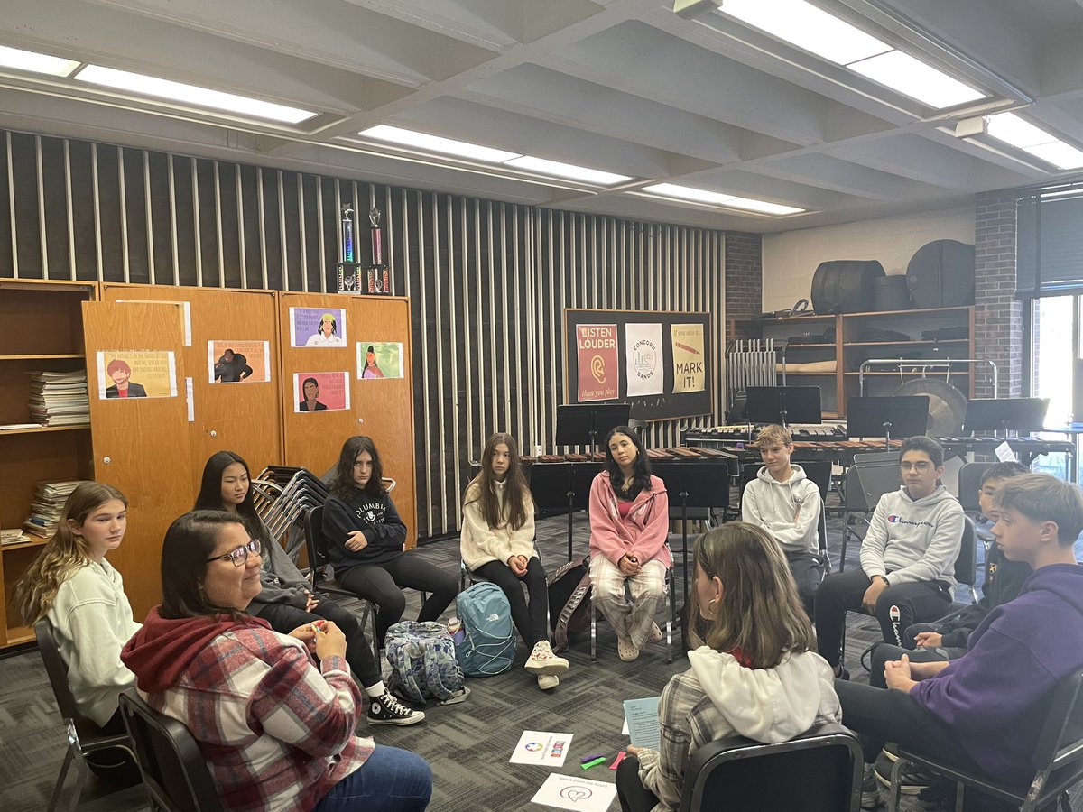 CMS_ConcordMA's tweet image. Today was the 7th year that 80 Playbook Initiative Student Leaders led the anti-bullying/discrimination Playbook program school-wide in an effort to recognize &amp;amp; stop discrimination while raising awareness on issues relating to race, religion, gender, disability &amp;amp; orientation.