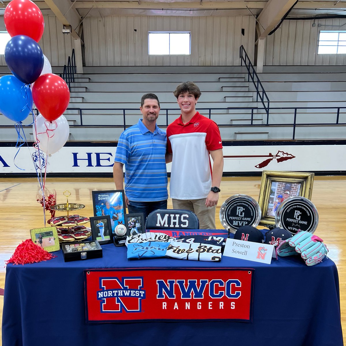 #MafiaBoys Connor Edge (Itawamba CC), Connor Young (NWCC), Preston Johnson (NWCC), &amp; Preston Sowell (NWCC) signed today. If you are keeping score, that's 2 Connors &amp; 2 Prestons. Way to represent #5StarVelo.