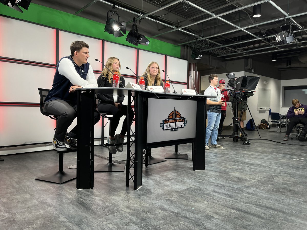 Day 2 of our High School Basketball Media Days featuring the ladies! So much fun hosting these schools and giving them the chance to experience a media day run by <a href="/Unl_CoJMC/">UNL CoJMC</a> 

DO FROM DAY ONE 🎥📸🎙️🏀