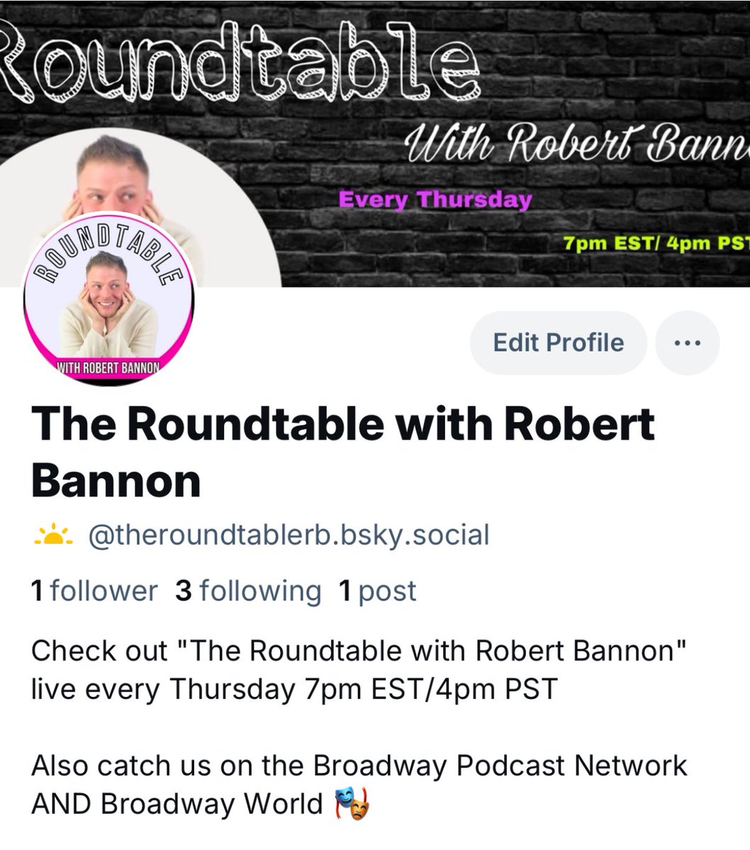 RoundtableRB's tweet image. We’re now over on BlueSky, go and give us a follow! 🎉