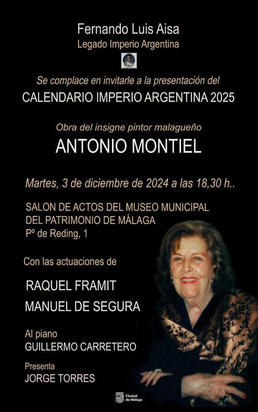 Manuel de Segura en Málaga.