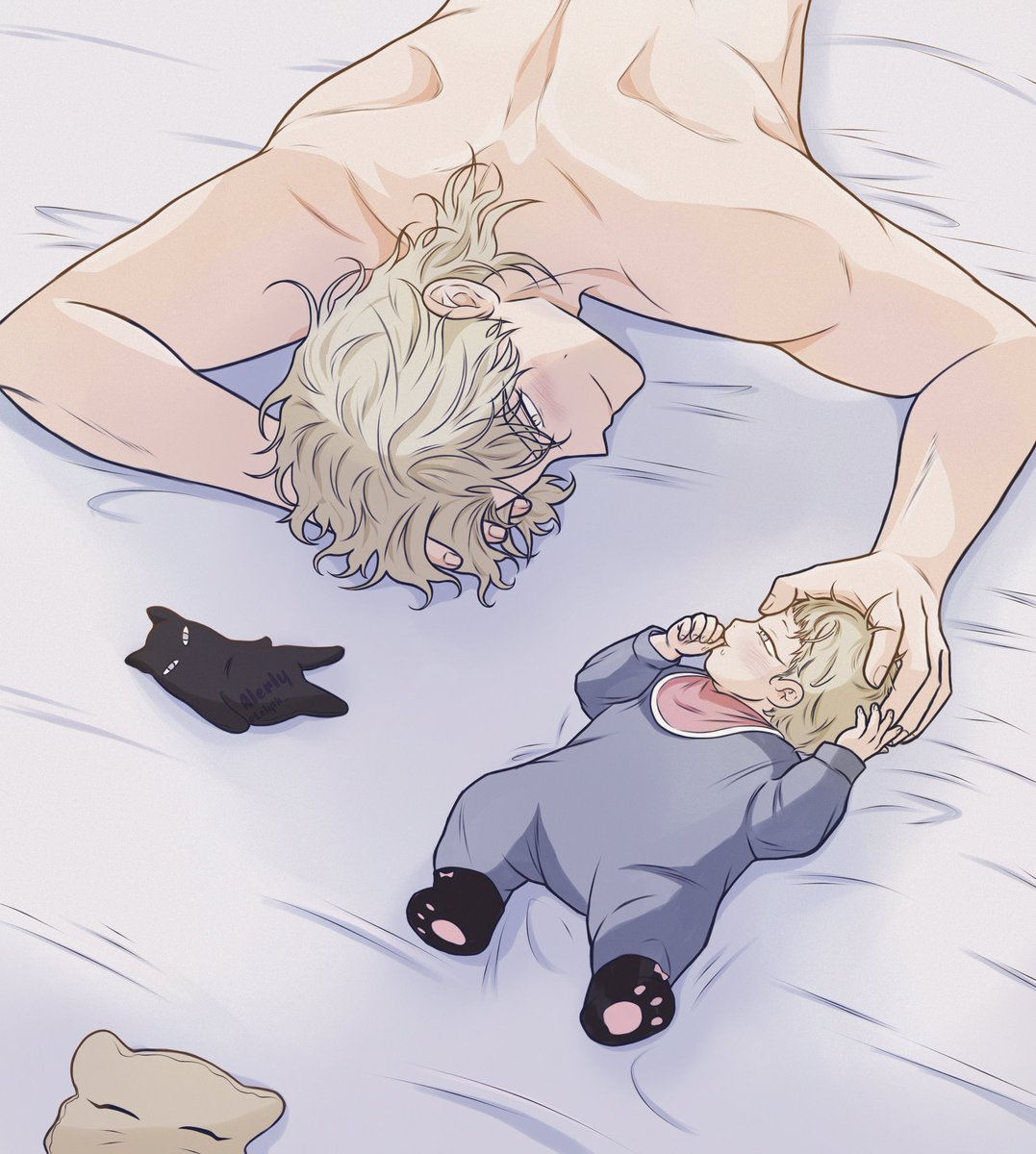 "Papá admirando la belleza de su bebé" ✨

Jsjsjs ❤️✨

#물가의밤 #물밤
#LowTideinTwilight 
<a href="/dmwk00/">으자/euja 💦🌰</a>