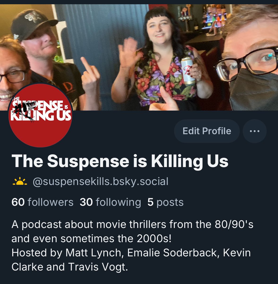 The Suspense is Killing Us tweet media