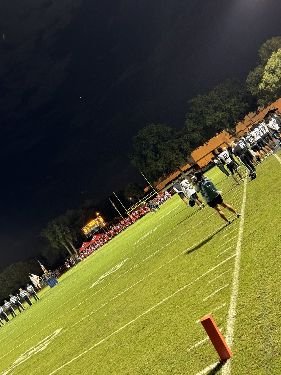 Great night for RD 1 of playoffs in Broward county. 75 degrees in South Florida!! 🌴