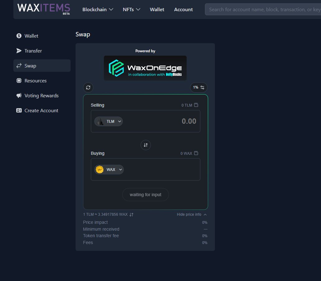 WaxItems's tweet photo. @neftyblocks Added it on https://t.co/WKxkhNTPau https://t.co/blEOOYXHcW