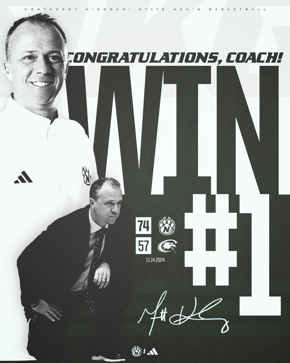 NWBearcatMBB's tweet photo. He's 𝐎𝐔𝐑 𝐊𝐈𝐍𝐃𝐀 𝐆𝐔𝐘.

Congratulations, Coach Keeley on 𝐖𝐈𝐍 #𝟏!

#OABAAB ||| #PlayFAST https://t.co/DM7LaXuIWp