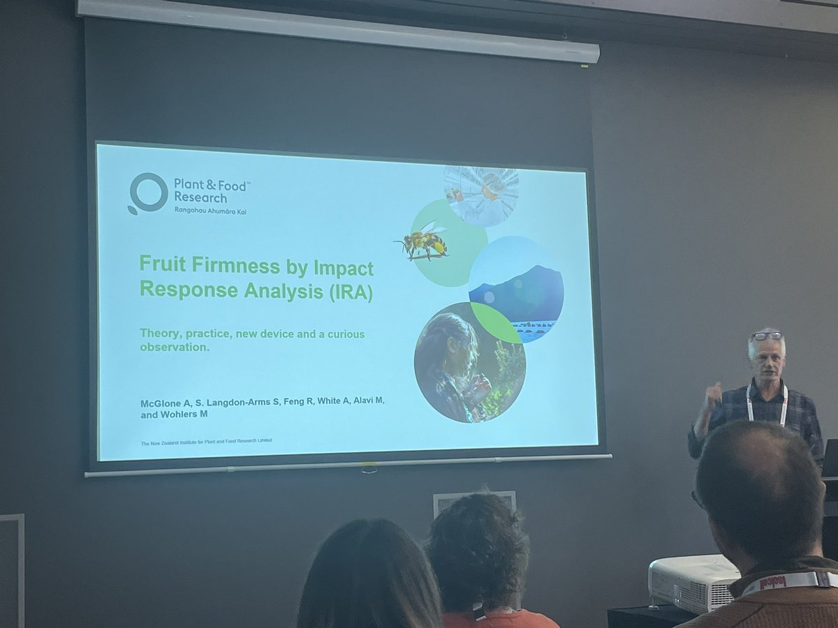 nictapia_'s tweet photo. Absolutely stunned by last day’s session in non-destructive assessment. Plenty of interesting work on mechanical properties by the colleagues at Massey and Plant and Food research NZ https://t.co/X7NrZZqsaM