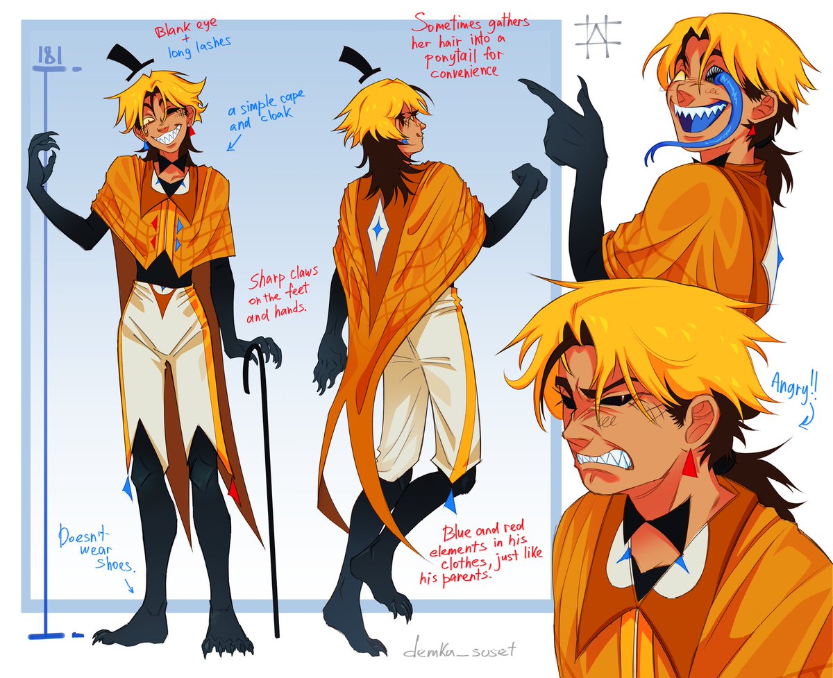 DEMKA_228's tweet image. Updated Bill's reference hehe!
#BillCipher #Sketch #art #GravityFalls #GravityFallsBill #gravityfallsart #BillCipherhum #billford