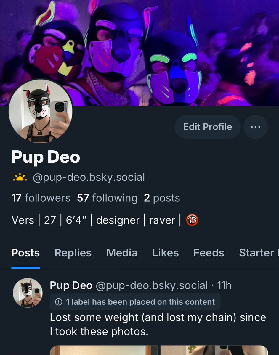 Come follow me! I’ll be posting on the new blue app more than here.