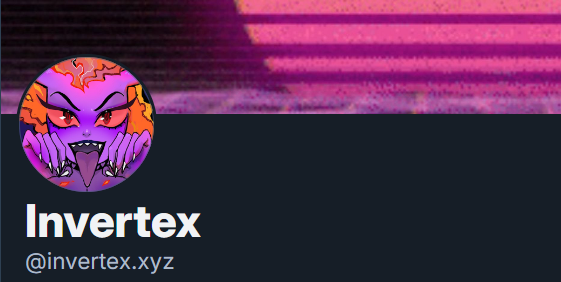 Invertex tweet media