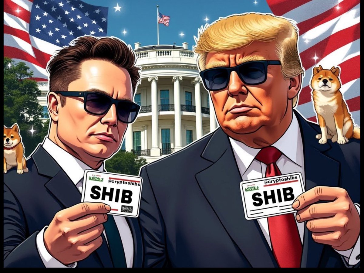 PRESIDENT TRUMP AND ELON MUSK HOLDS $SHIB 🔥🚀🔥
REPOST THIS TWEET