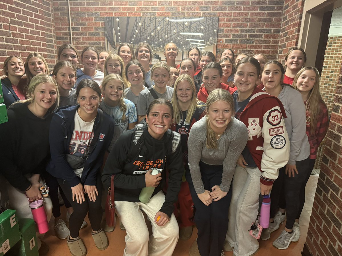 Clay Birdwhistell (@accoachbird) on Twitter photo We took the whole crew to watch <a href="/smith_sophie2/">sophie smith</a> play for Georgetown College tonight. She broke the single-game school record with 18 assists! Sheโs one of the most hard working and competitive kids weโve had. We are so proud of you Soph.
#teamAC We took the whole crew to watch <a href="/smith_sophie2/">sophie smith</a> play for Georgetown College tonight. She broke the single-game school record with 18 assists! Sheโs one of the most hard working and competitive kids weโve had. We are so proud of you Soph.
#teamAC