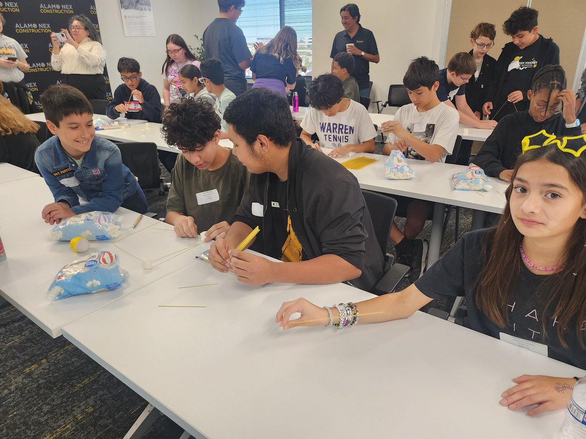 Anson Jones Magnet School (@nisdjonesstem) on Twitter photo Students from <a href="/NISDJonesSTEM/">Anson Jones Magnet School</a> visited a local engineering company, Alamo Nex, to learn about their local projects and challenge their engineers in a building challenge. We learned a lots about STEM careers here in San Antonio! <a href="/NISDJones/">Jones Middle School</a> <a href="/NISD_CTE/">NISD_CTE</a> Students from <a href="/NISDJonesSTEM/">Anson Jones Magnet School</a> visited a local engineering company, Alamo Nex, to learn about their local projects and challenge their engineers in a building challenge. We learned a lots about STEM careers here in San Antonio! <a href="/NISDJones/">Jones Middle School</a> <a href="/NISD_CTE/">NISD_CTE</a>