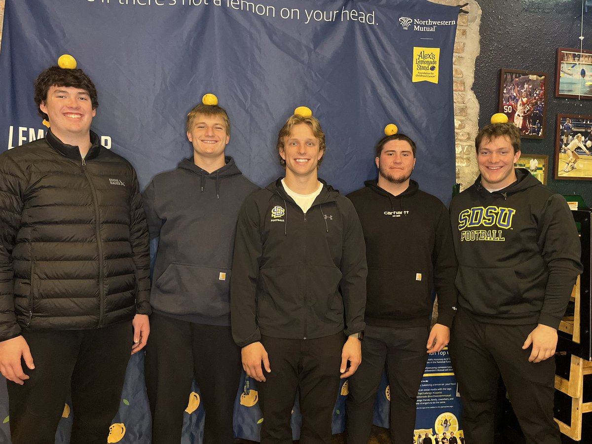 Davin Stoffel (@davinstoffel) on Twitter photo #LemonTopChallenge with the boys!! #GoJacks <a href="/AlexsLemonade/">Alex's Lemonade Stand Foundation</a> <a href="/NM_Financial/">Northwestern Mutual</a> #LemonTopChallenge with the boys!! #GoJacks <a href="/AlexsLemonade/">Alex's Lemonade Stand Foundation</a> <a href="/NM_Financial/">Northwestern Mutual</a>
