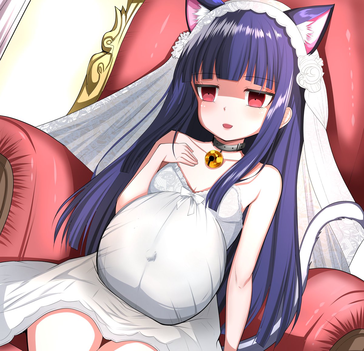 pixivとファンティア更新しました💕
ボテ腹ウエディング 