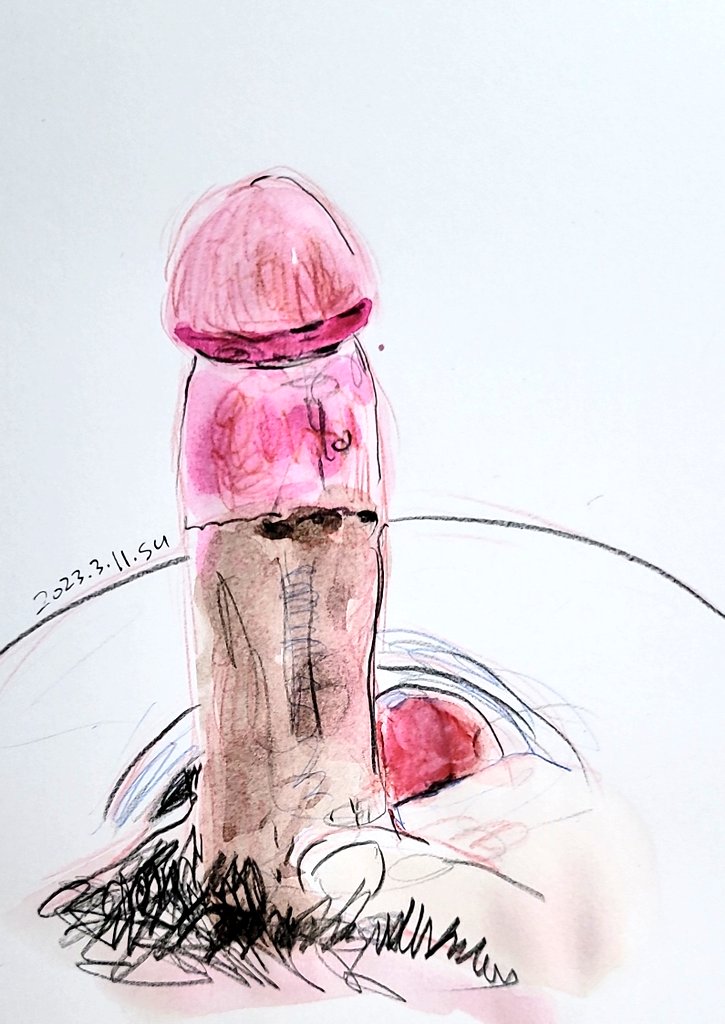 오랜만에 좆상화 박제 하러왔습니다. 포경자지 이긴 하지만 속살과 겉살의 경계가 또렷해서 꼴리는 자지이다. 그리고 귀두의 경계도 매우 뚜렷하고 ! 화장실에서 급히 자지를 꺼내든 상황도 야릇한것 같다. #섹트 #좆상화박제 #박제열차 #펨돔인듯