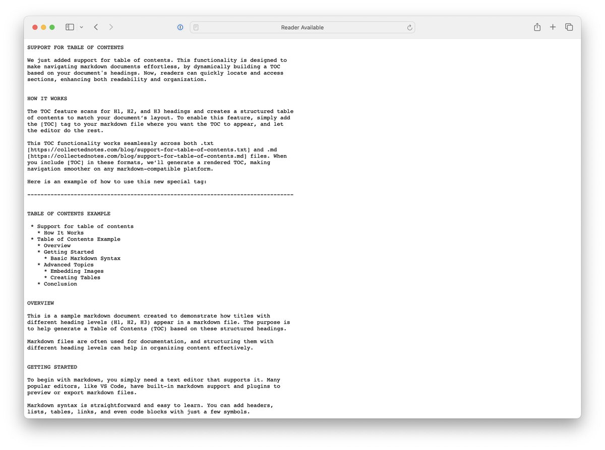 Collected Notes tweet media