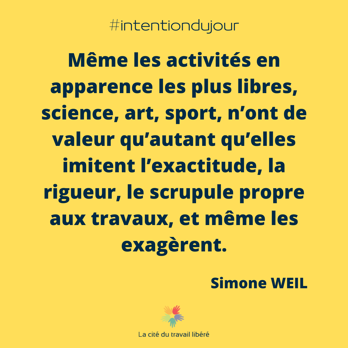 Chaque matin, à travers votre #intentiondujour, projetez-vous dans cette journée avec votre cœur, vers ce qui vous anime &amp; vous met en joie🚀
A la source de toute action, de toute décision, se trouve une intention. ➕ votre intention est claire, ➕ votre action aura de l’impact✨