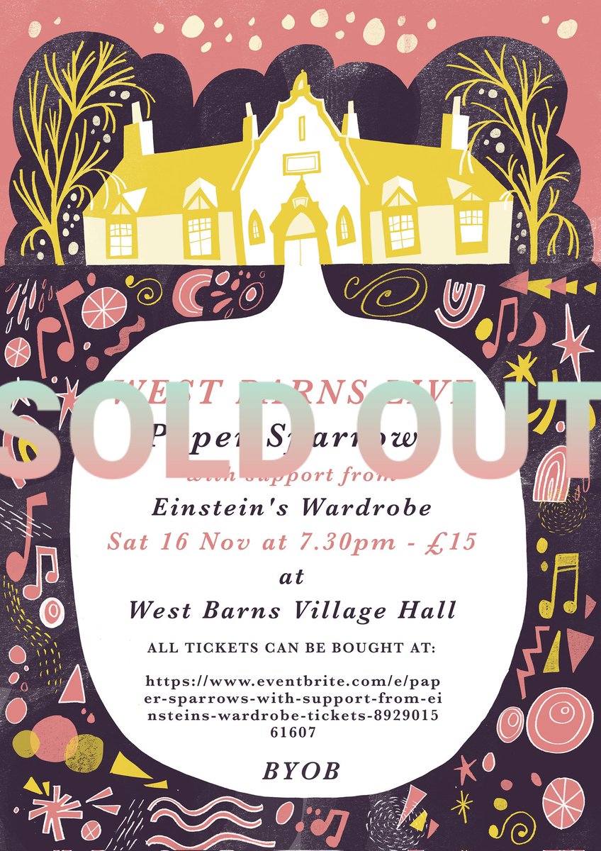West Barns Village Hall (@westbarns_hall) on Twitter photo #westbarnslive <a href="/westbarns_hall/">West Barns Village Hall</a> with <a href="/3PaperSparrows/">Paper Sparrows</a> <a href="/EWardrobe/">Einstein's Wardrobe</a> Sold Out! #westbarnslive <a href="/westbarns_hall/">West Barns Village Hall</a> with <a href="/3PaperSparrows/">Paper Sparrows</a> <a href="/EWardrobe/">Einstein's Wardrobe</a> Sold Out!