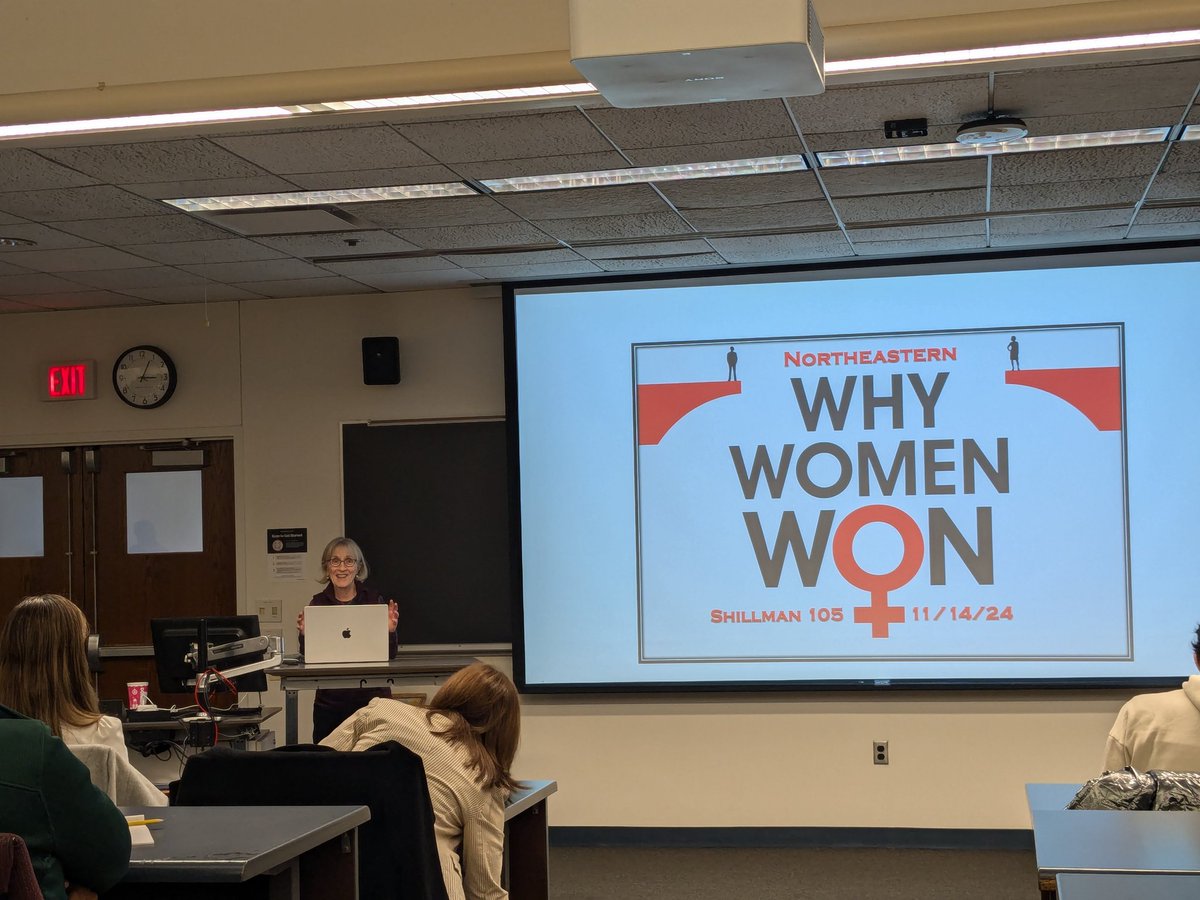 CatRMeneses's tweet photo. Had the pleasure of attending @PikaGoldin's seminar @NUEcon
An insightful presentation on the development of women's rights in the US #genderecon https://t.co/1e9P7IQWJK