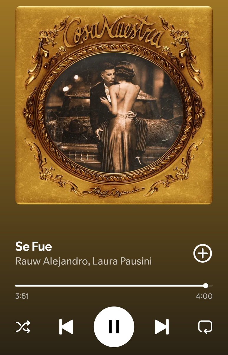 13. Se Fue w/ Laura Pausini

Por fin salió. Simplemente espectacular✨