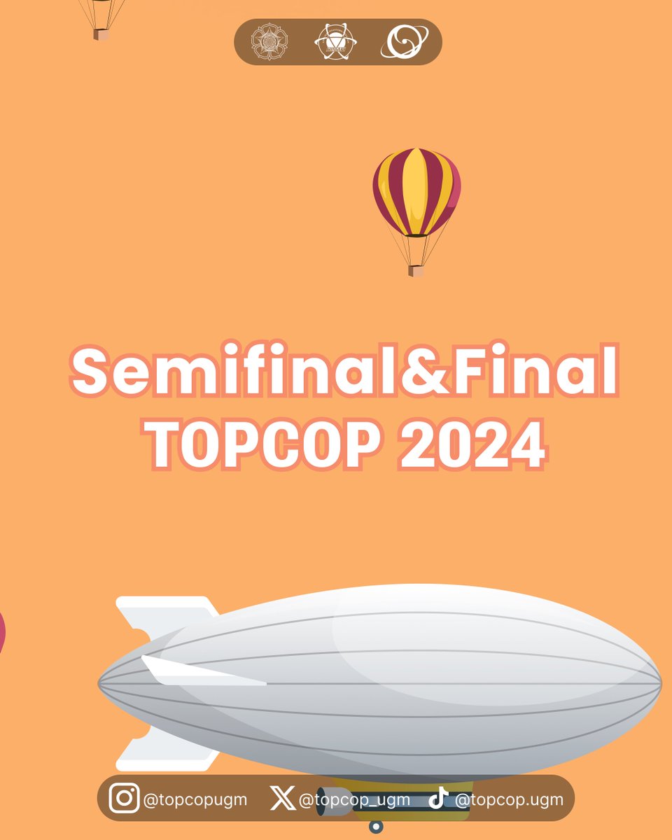 TOPCOP_UGM's tweet photo. [H-3 BABAK SEMIFINAL DAN FINAL TOP COP 2024]

Halo, TOP COP Fighter! 🦸‍♀️🦸

Tidak terasa sudah H-3 menuju babak semifinal dan final Top Cop 2024! Ayo, persiapkan dirimu dan jadilah juaranya 🏆🔥

See you, Fighters! 🦸‍♀️🦸 https://t.co/DJzmVIgCSq