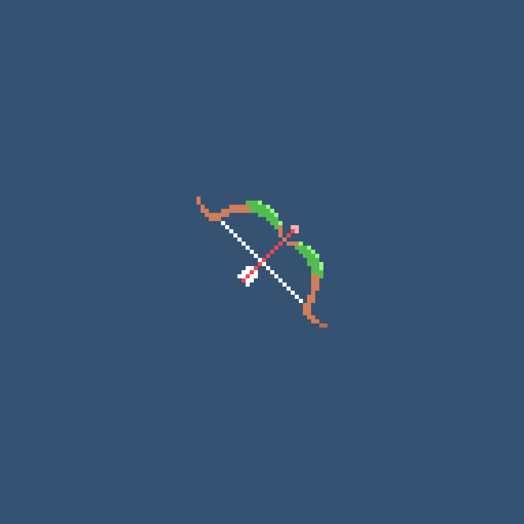 A #bow fit for adventure! <a href="/Pixel_Dailies/">Pixel Dailies</a> #pixel_dailies #pixelart