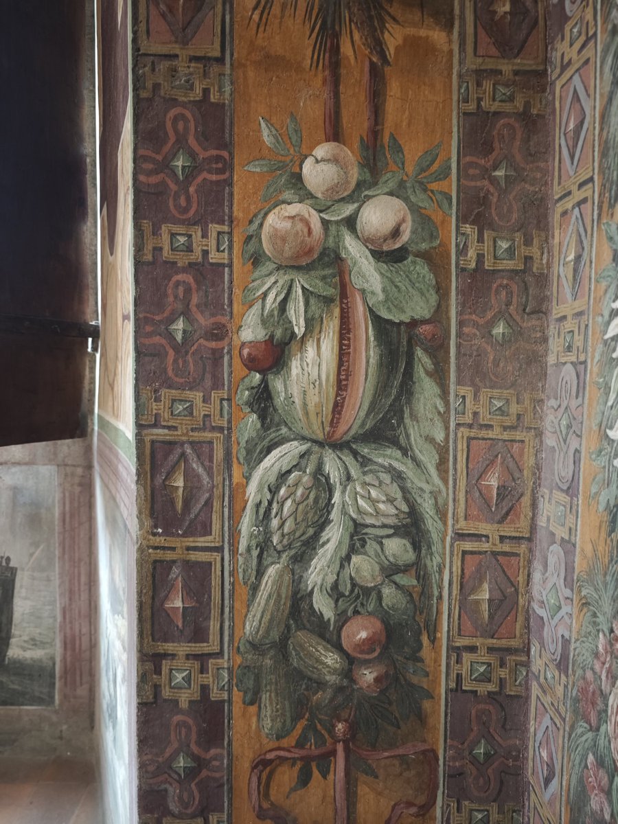 L'art du trompe-l'oeil dans le salon de la chasse à la Villa d'Este.