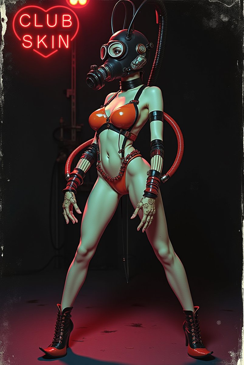 Club_Skin_'s tweet photo. Gas-Mask girls @ Club Skin #gasmaskgirls #clubskin #techsex #gasmask https://t.co/yTuFeokQqq