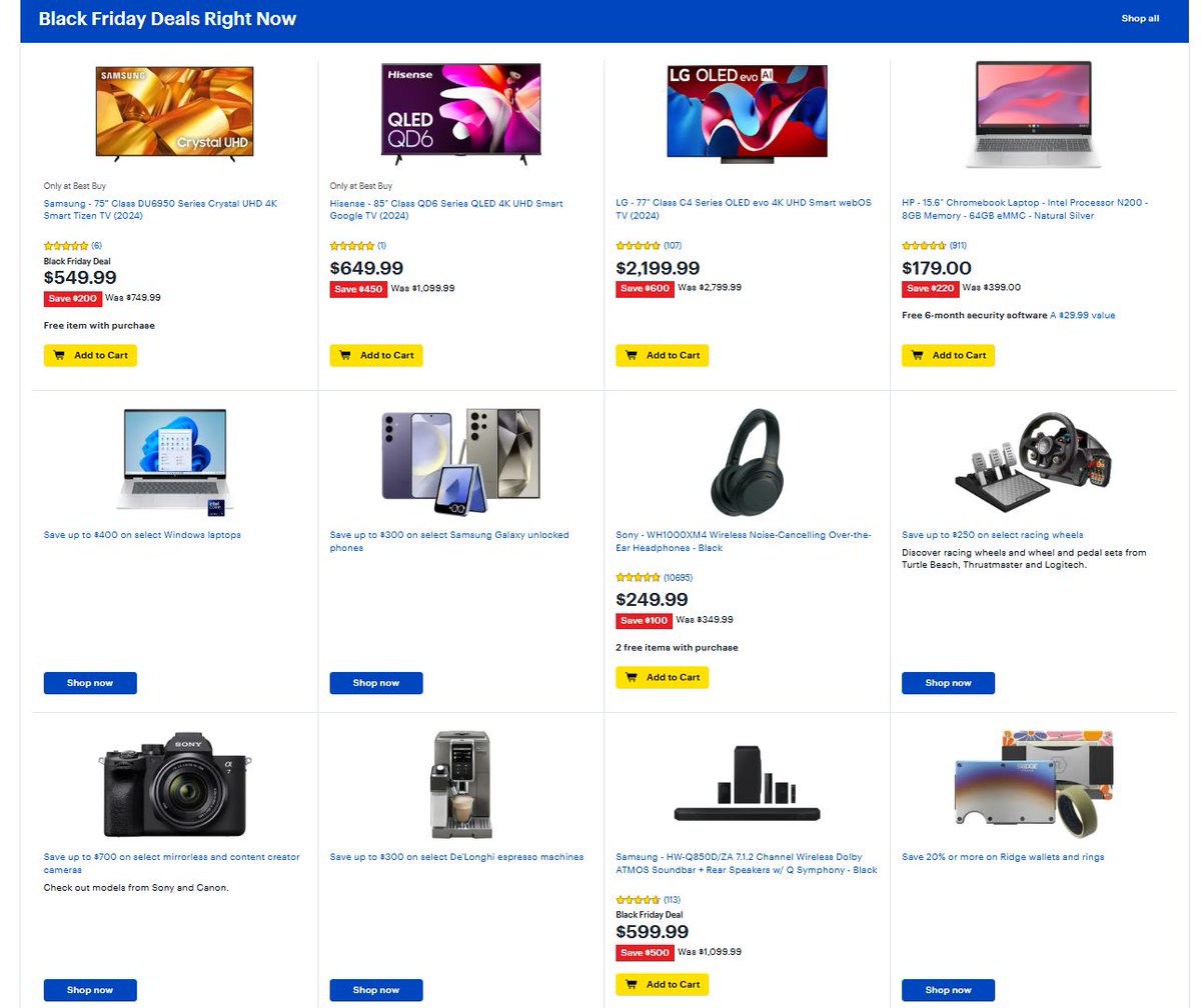 Doorbusters deals at Best Buy buff.ly/3O9vhz3 #ad