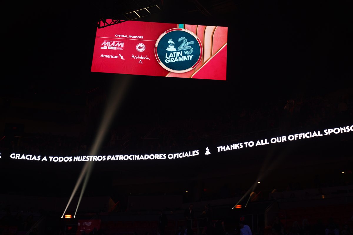 Gracias <a href="/viveandalucia/">Vive Andalucía</a> por apoyar la exelencia musical durate La Noche Más Importante de la Música Latina 🎶✨ #LatinGRAMMY 🎵#25AñosDeExcelencia